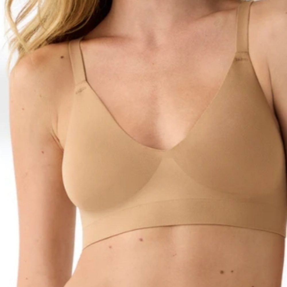 NEW TRUE&CO SOFT FORM V-NECK ADJUSTABLE STRAP BRA, SZ: XS,S,M,L,XL,1X